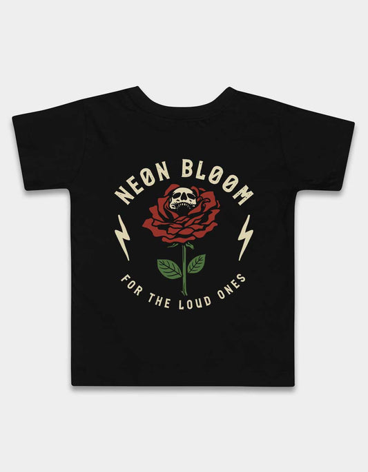 Rose Skull Toddler Tee