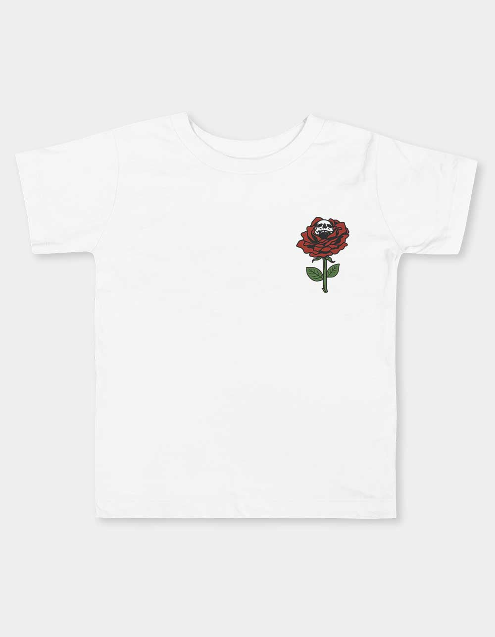Rose Skull Toddler Tee
