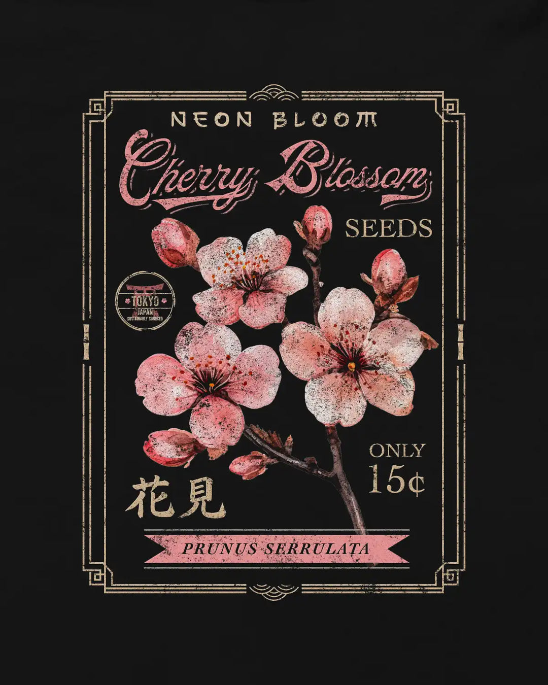 Cherry Blossom Seeds Toddler Tee