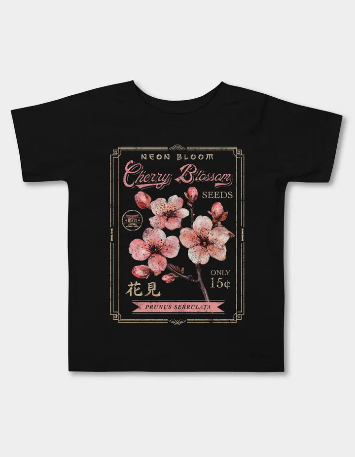 Cherry Blossom Seeds Toddler Tee