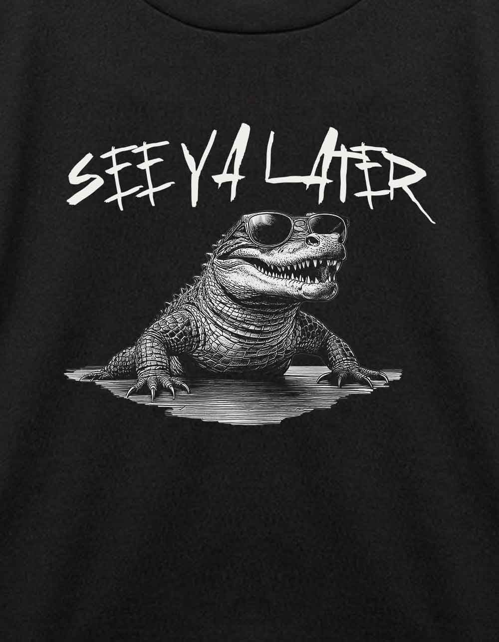 Later Alligator Toddler Short Sleeve Tee