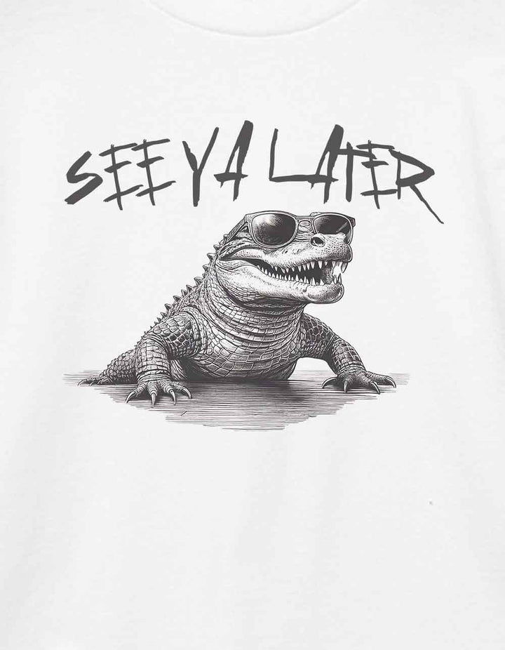 Later Alligator Toddler Short Sleeve Tee