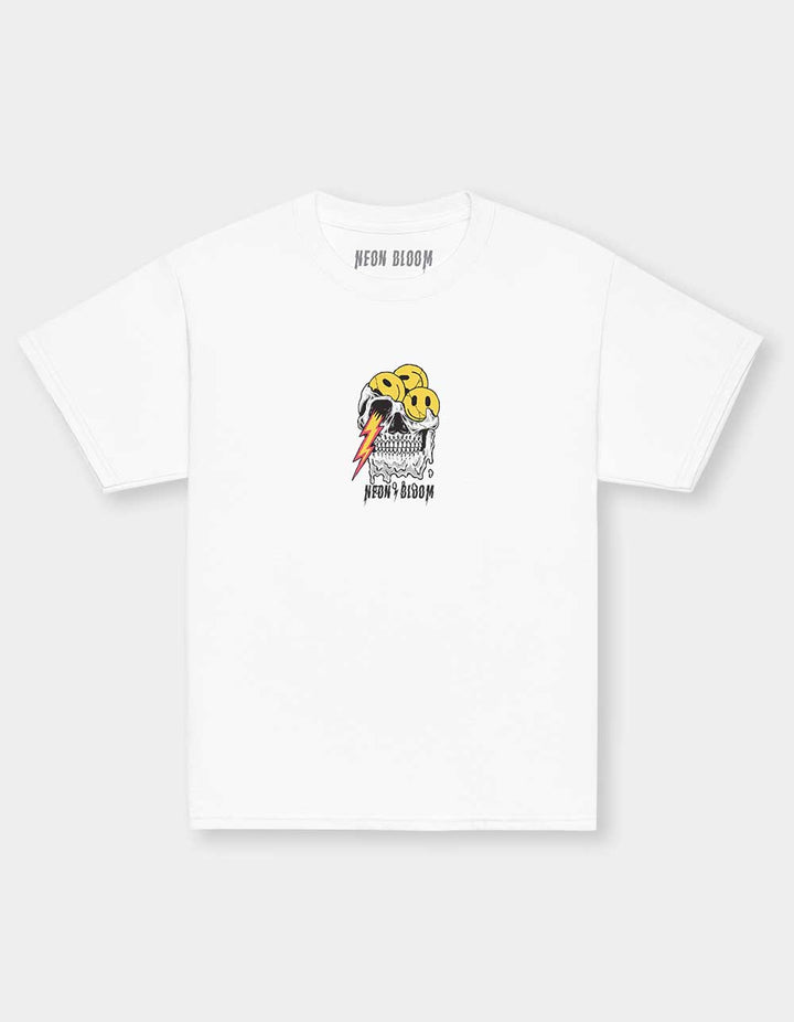 Lightning Skull Kids Tee