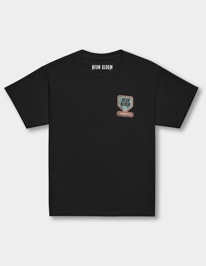 Neon Bloom Motel Kids Tee