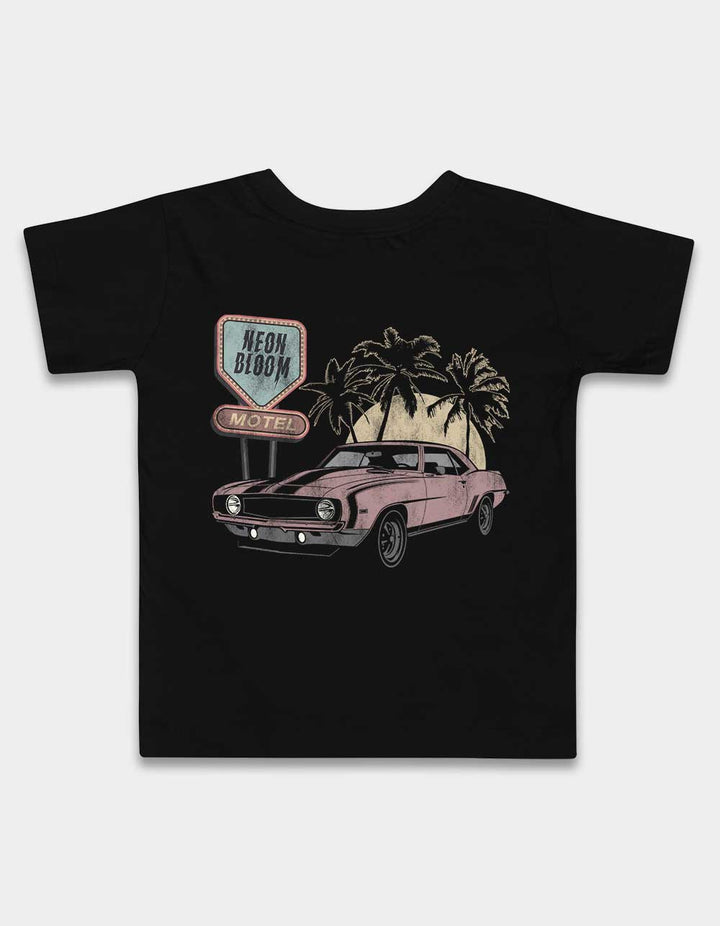 Neon Bloom Motel Toddler Tee