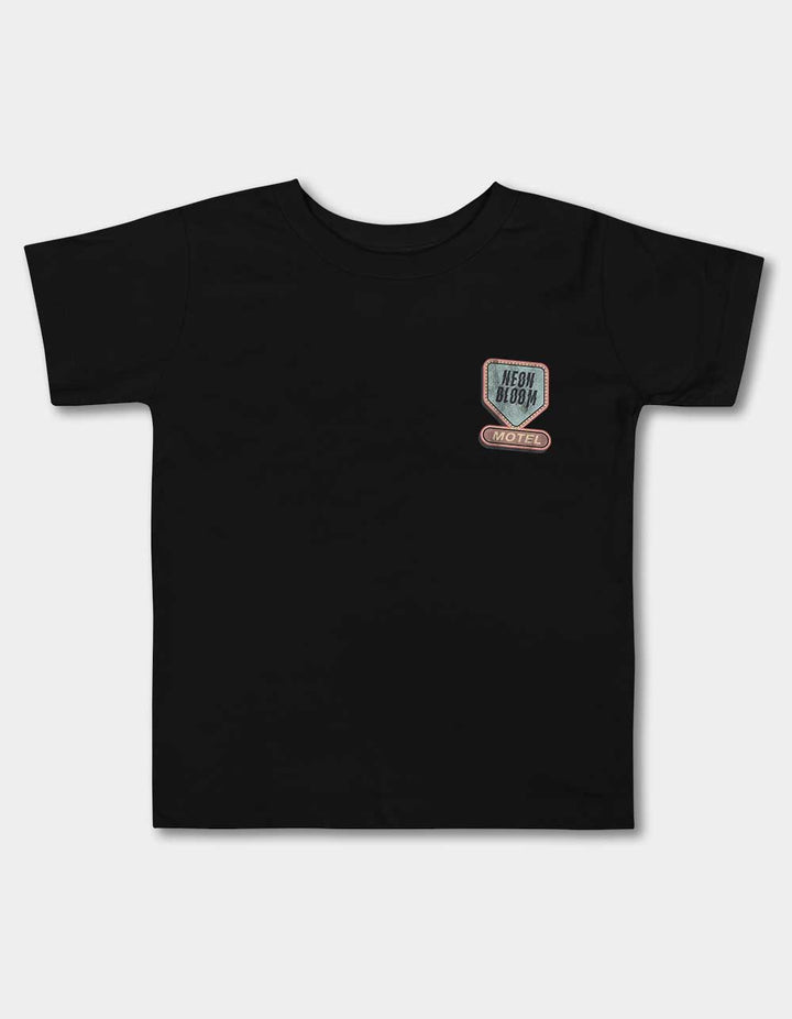 Neon Bloom Motel Toddler Tee