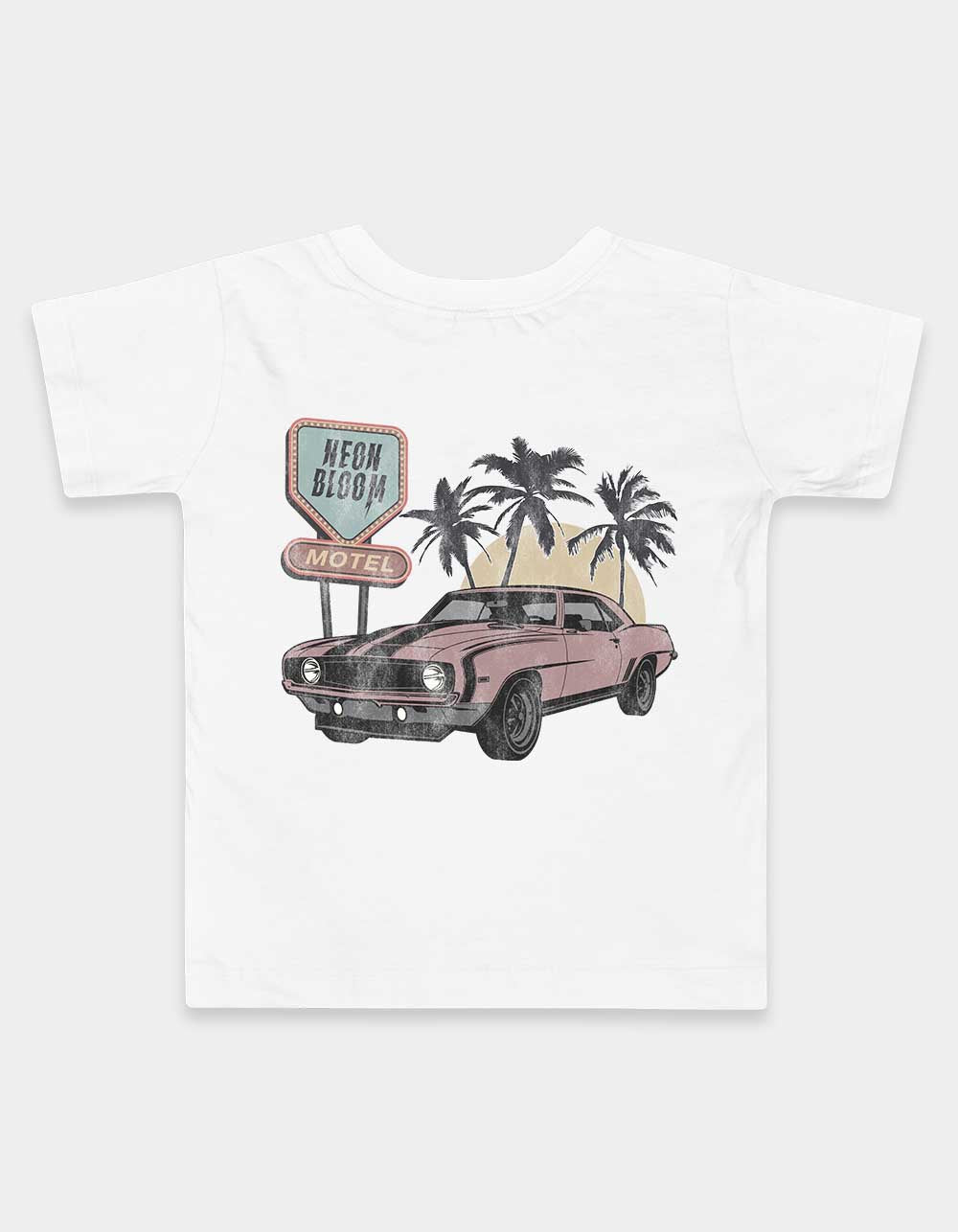 Neon Bloom Motel Toddler Tee