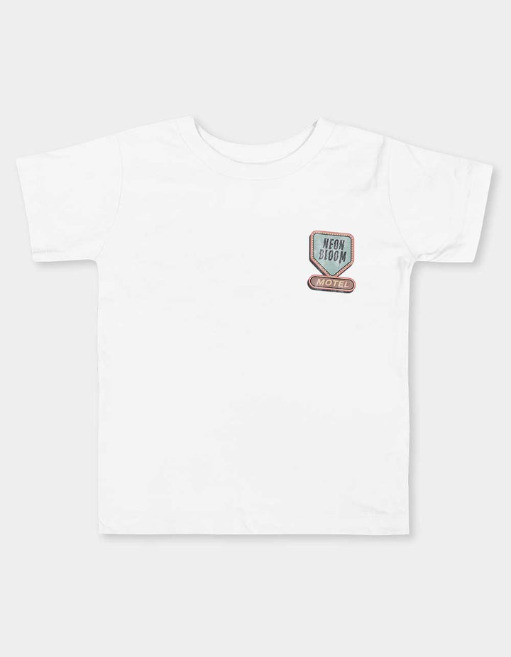 Neon Bloom Motel Toddler Tee