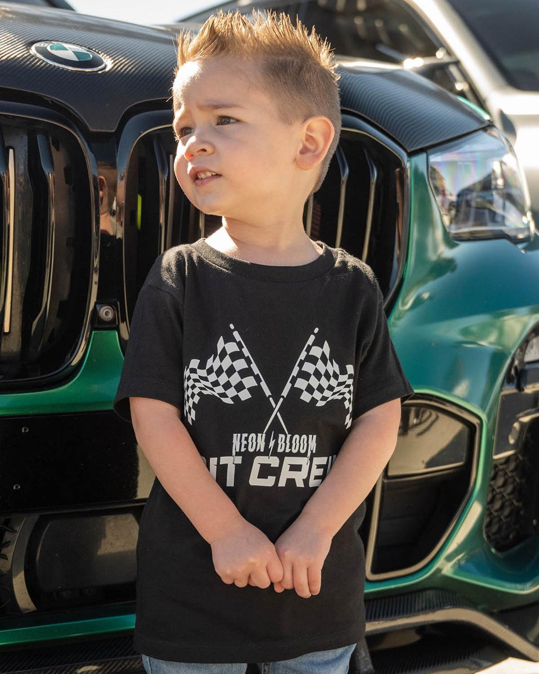 Pit Crew Toddler Tee ⚡️