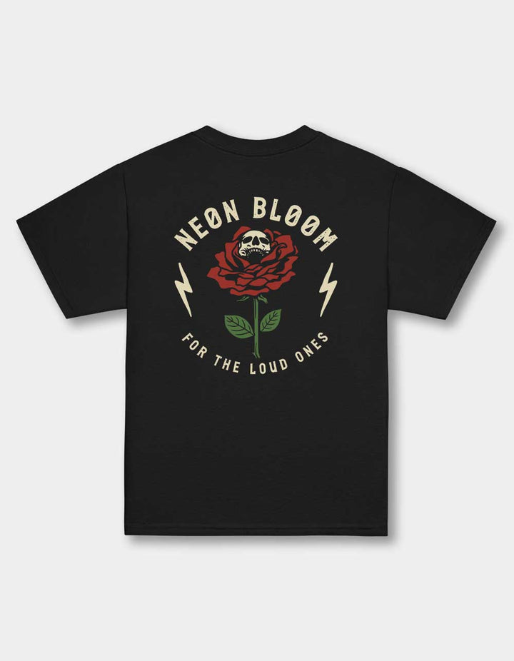 Rose Skull Kids Tee
