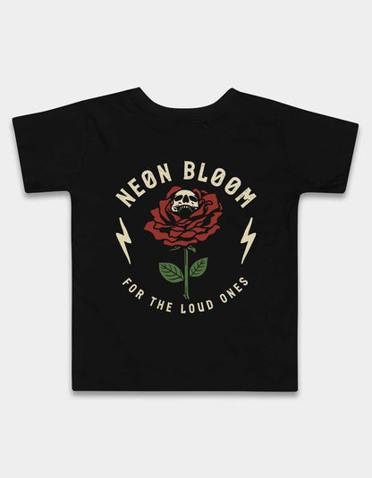 Rose Skull Toddler Tee