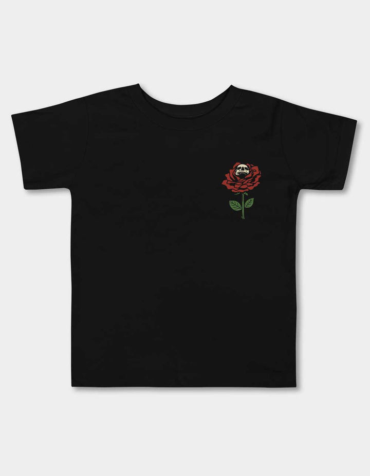 Rose Skull Toddler Tee