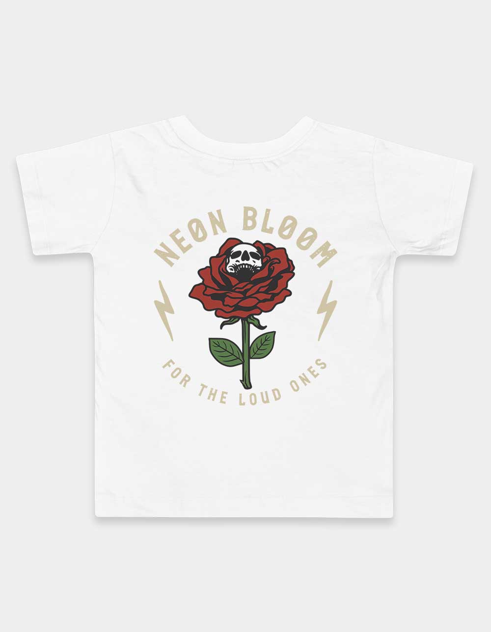 Rose Skull Toddler Tee