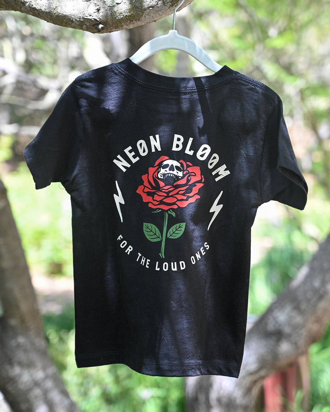 Rose Skull Toddler Tee