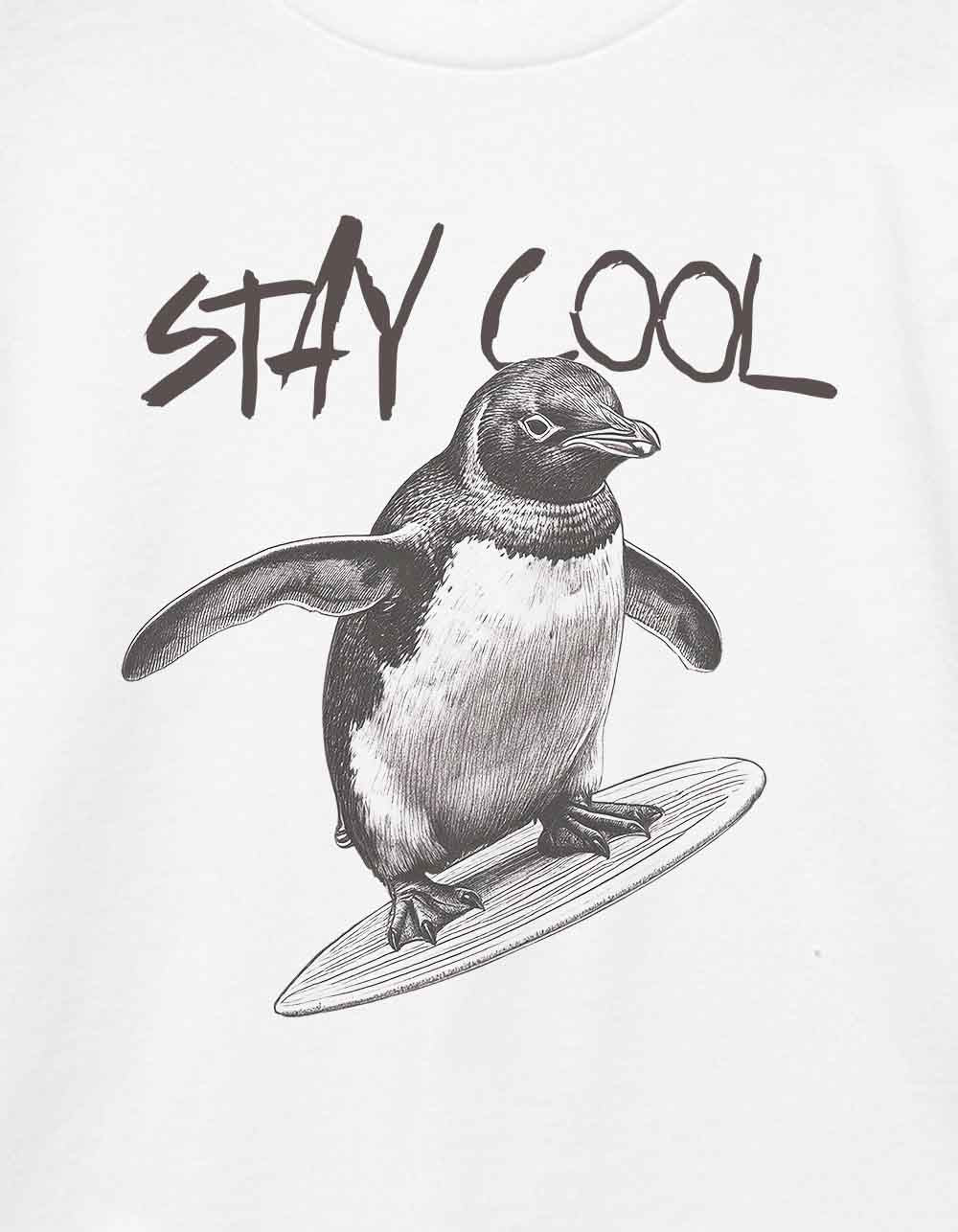 Stay Cool Penguin Toddler Short Sleeve Tee